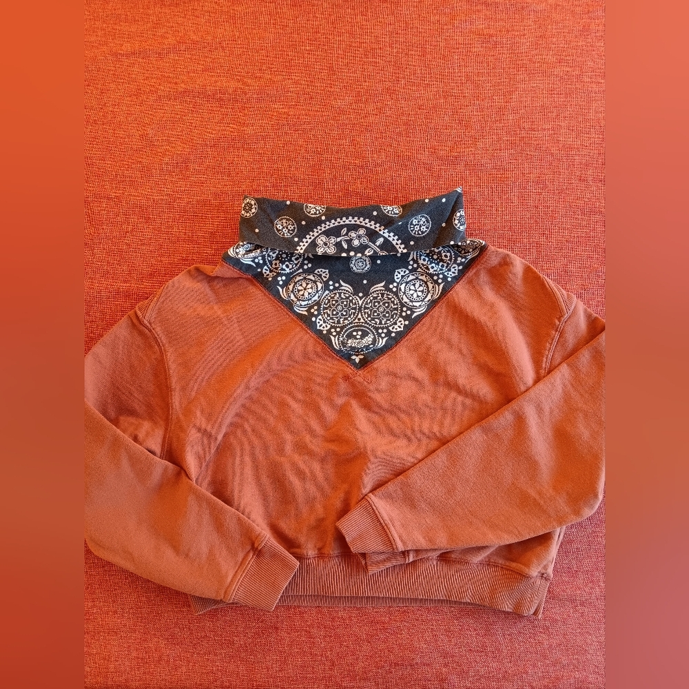 Free people size small bandana sweatshirt